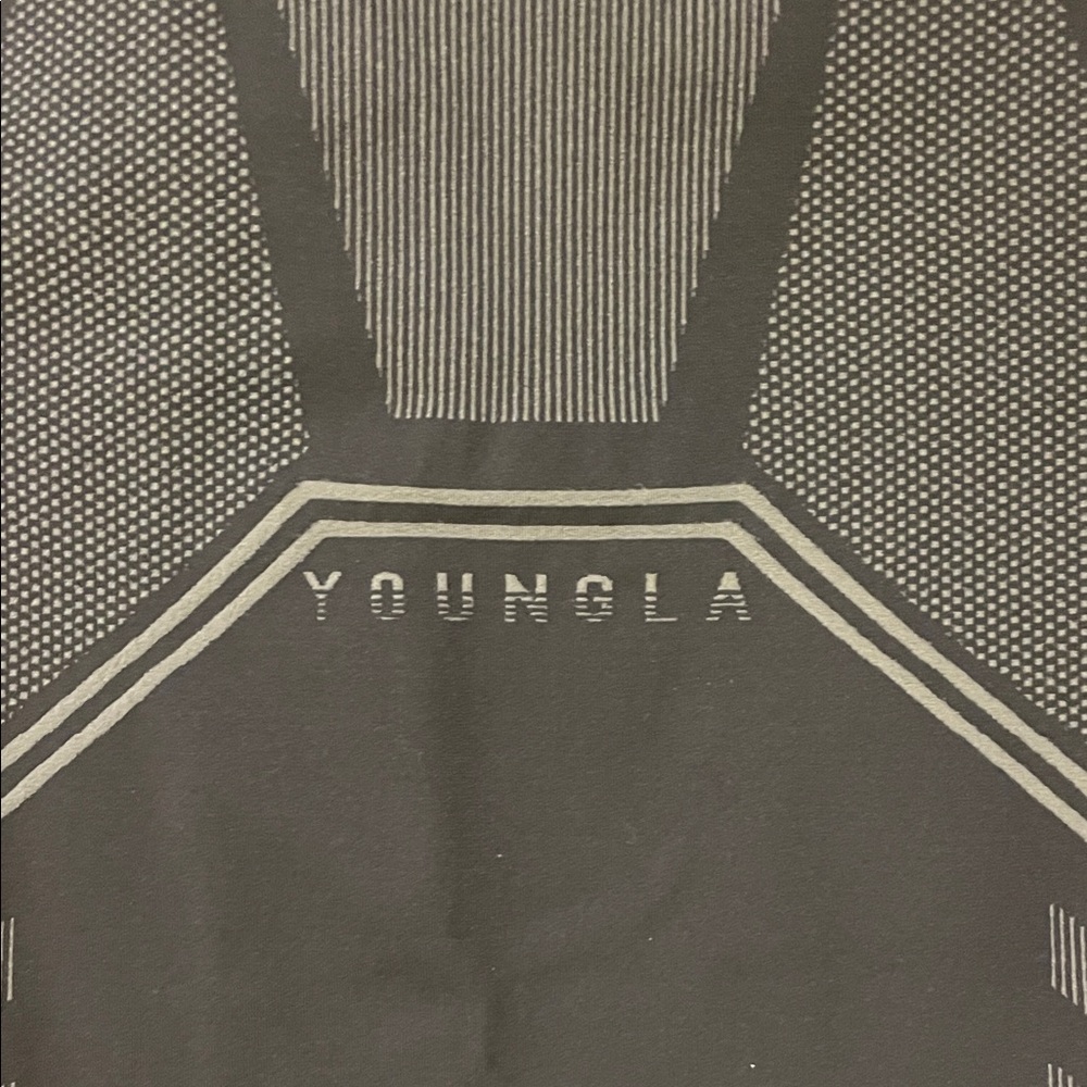 YoungLA Black Performance Short-Sleeve Training Tee - Picture 5 of 5